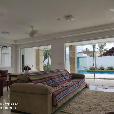 Casa Com Piscina A 150M Da Praia Da Enseada Гуаружа Экстерьер фото