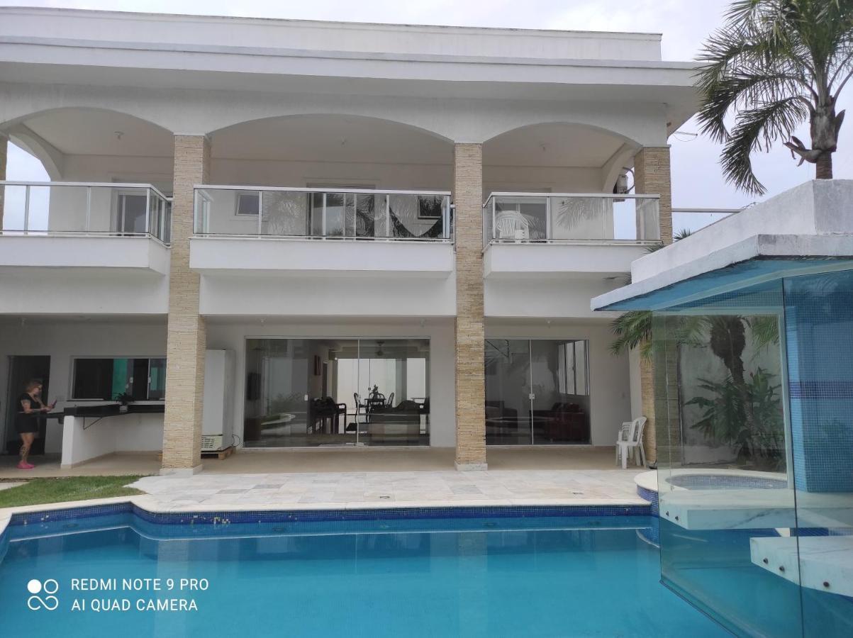 Casa Com Piscina A 150M Da Praia Da Enseada Гуаружа Экстерьер фото